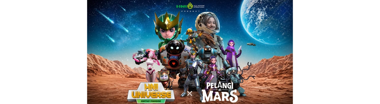 Tiket Weekend HNI Universe x Pelangi Di Mars